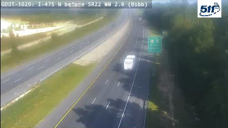 I-475 N before SR22 MM 3.3 live camera view