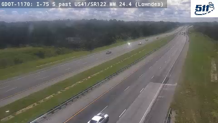 I-75 S past FranksCreekRd MM 24.4 live camera view