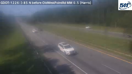 I-85 N before OldWestPointRd MM 0.5 live camera view