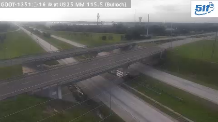 I-16 W at US25 MM 115.5 live camera view