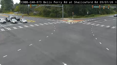 Bells Ferry Rd at Shallowford Rd live camera view