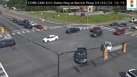 Dallas Hwy at Barrett Pkwy live camera view