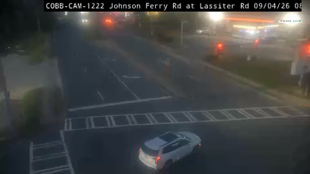 Johnson Ferry Rd at Lassiter Rd live camera view