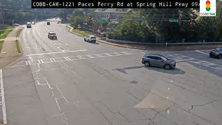 Paces Ferry Rd at Spring Hill Pkwy live camera view