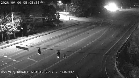 US 29 at Ronald Reagan Pkwy live camera view