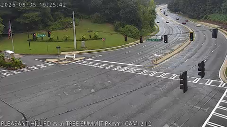 Pleasant Hill Rd at Tree Summit Pkwy live camera view