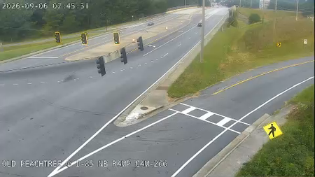 Old Peachtree Rd at I-85 NB Ramp live camera view