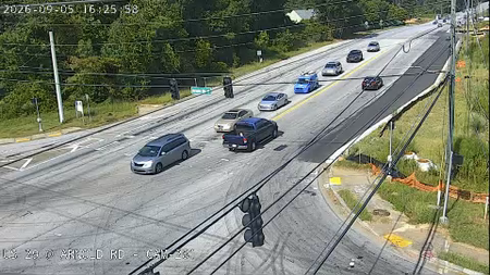 US 29 at Arnold Rd live camera view