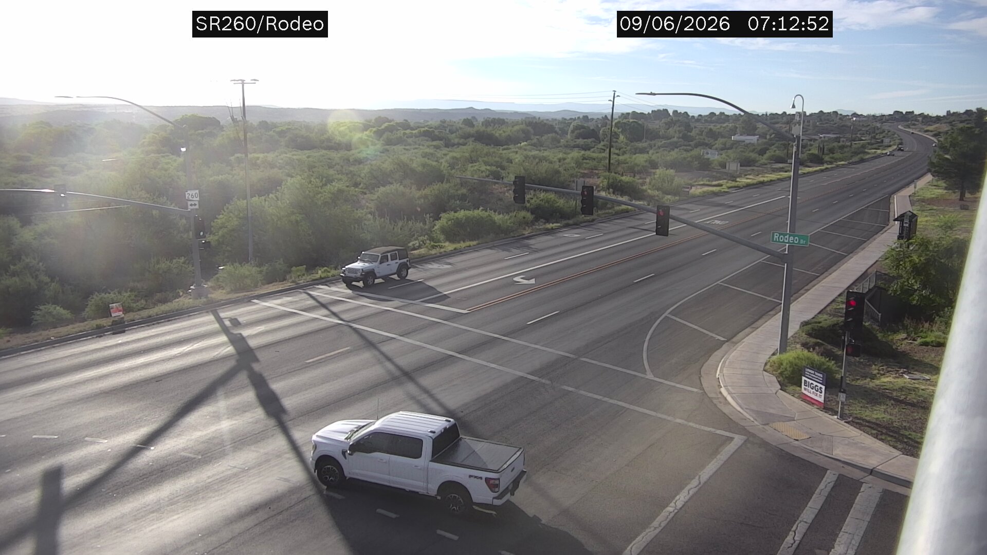SR-260 @Rodeo live camera view