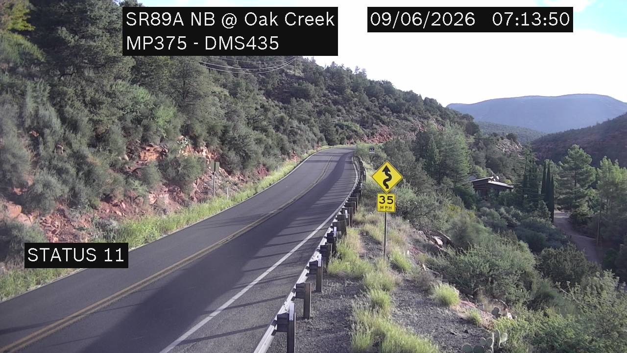 SR-89A @Oak Creek live camera view