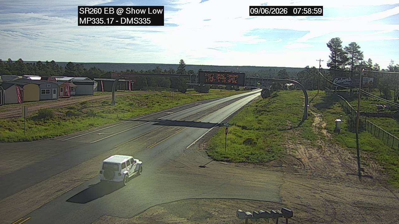 SR-260 @Show Low live camera view