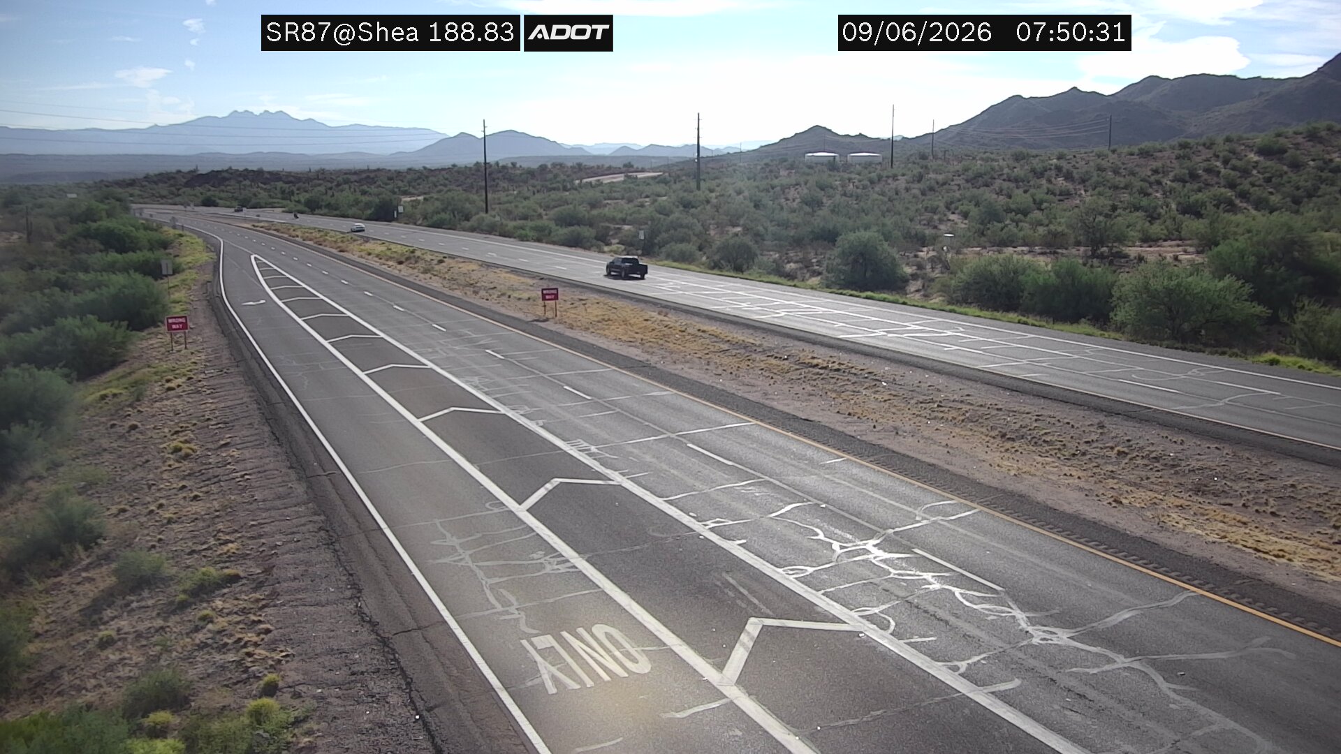 SR-87 @Shea Blvd live camera view
