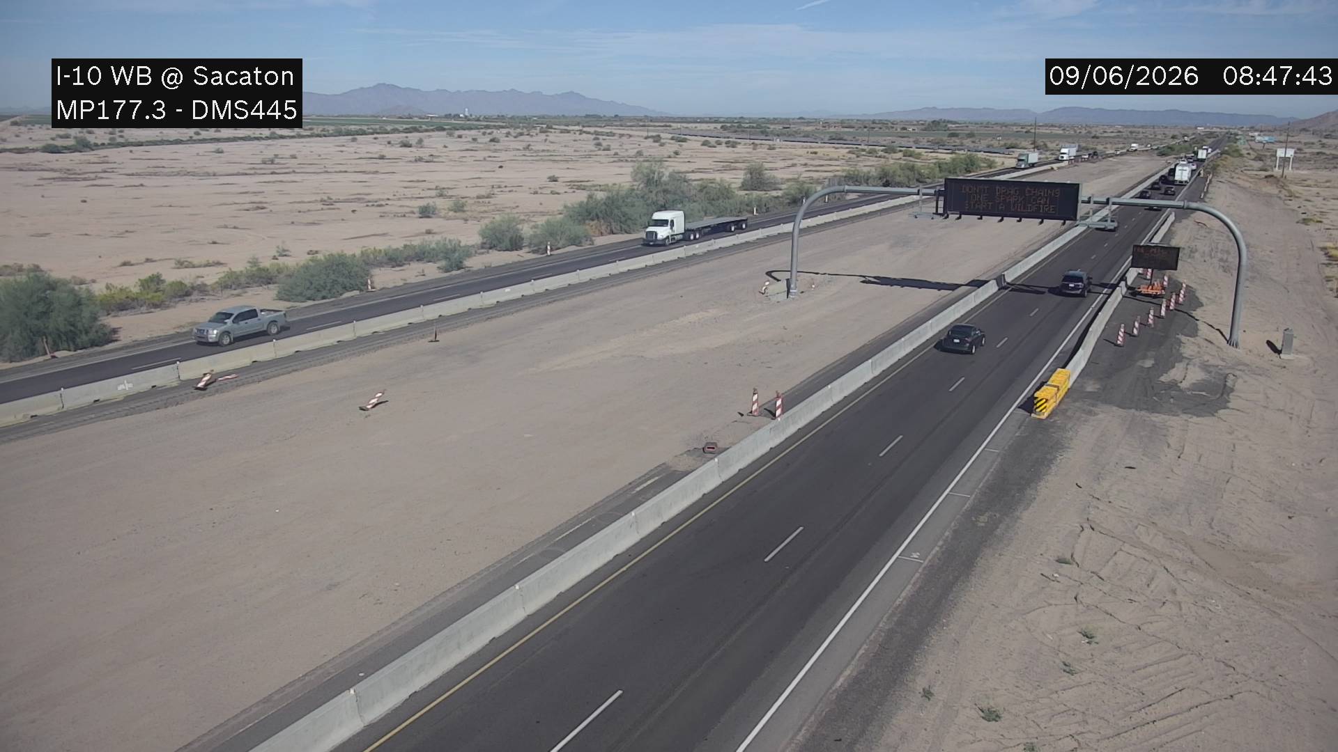 I-10 @Sacaton live camera view