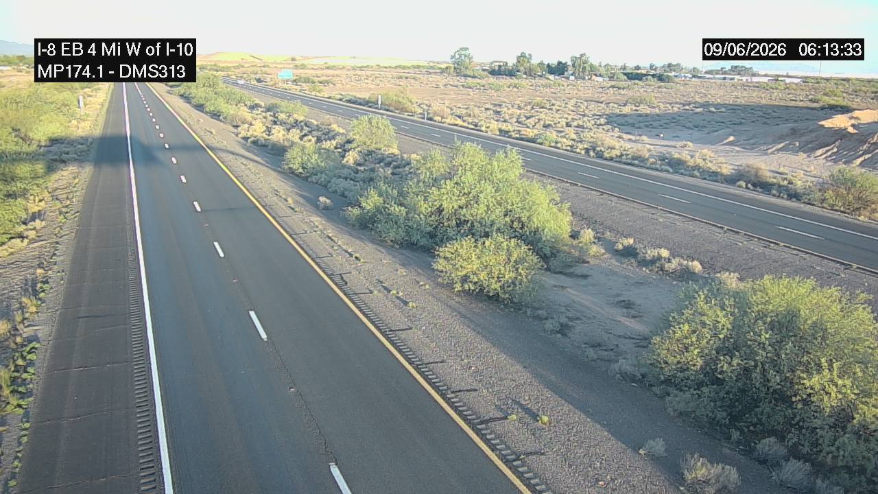I-10 @4 miles W of I-10 live camera view