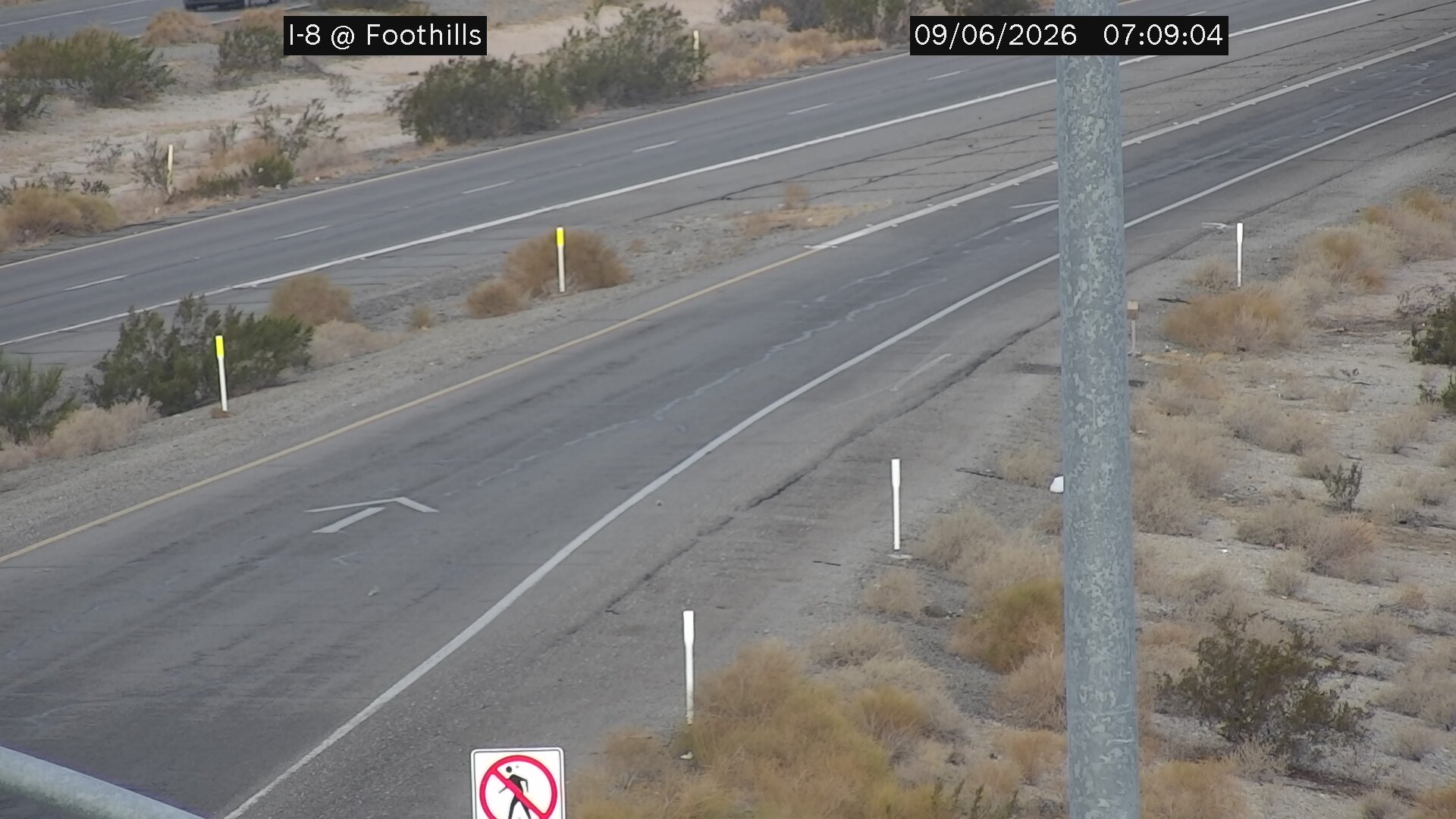 I-8 @Foothills live camera view