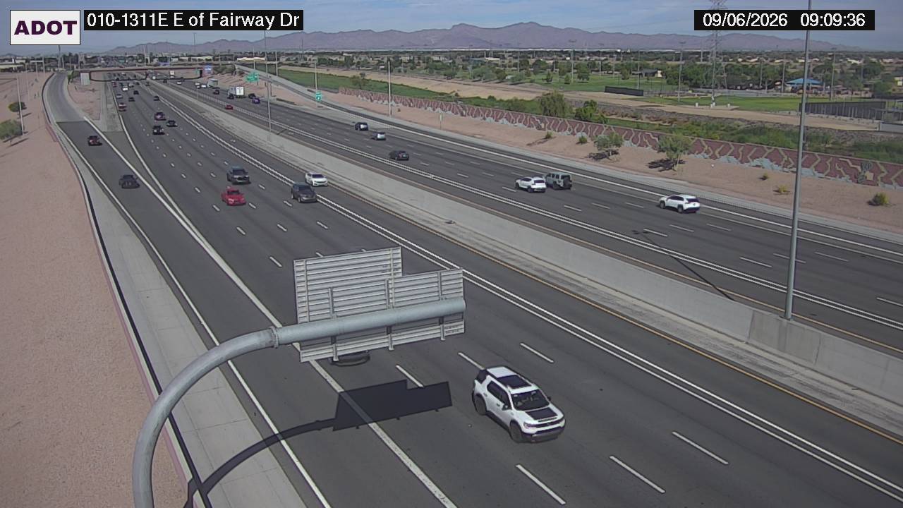 I-10 @E of Fairway Dr live camera view