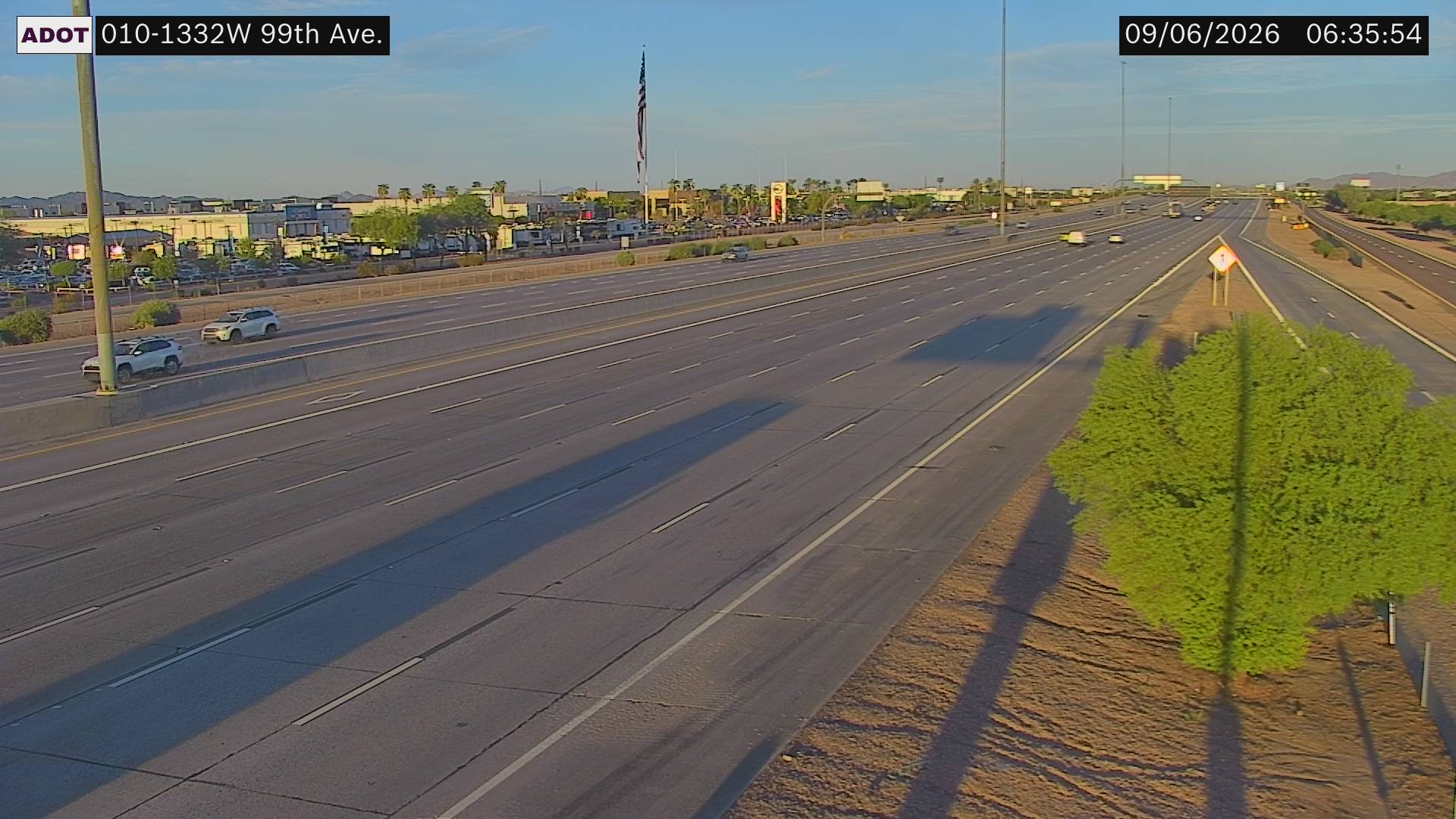 I-10 @99th Ave live camera view