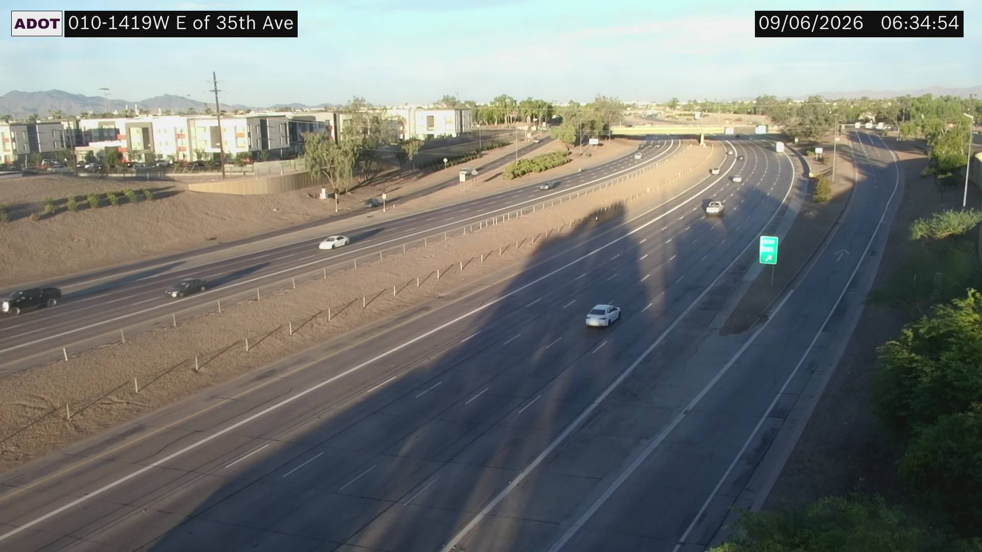 I-10 @E of 35th Ave live camera view