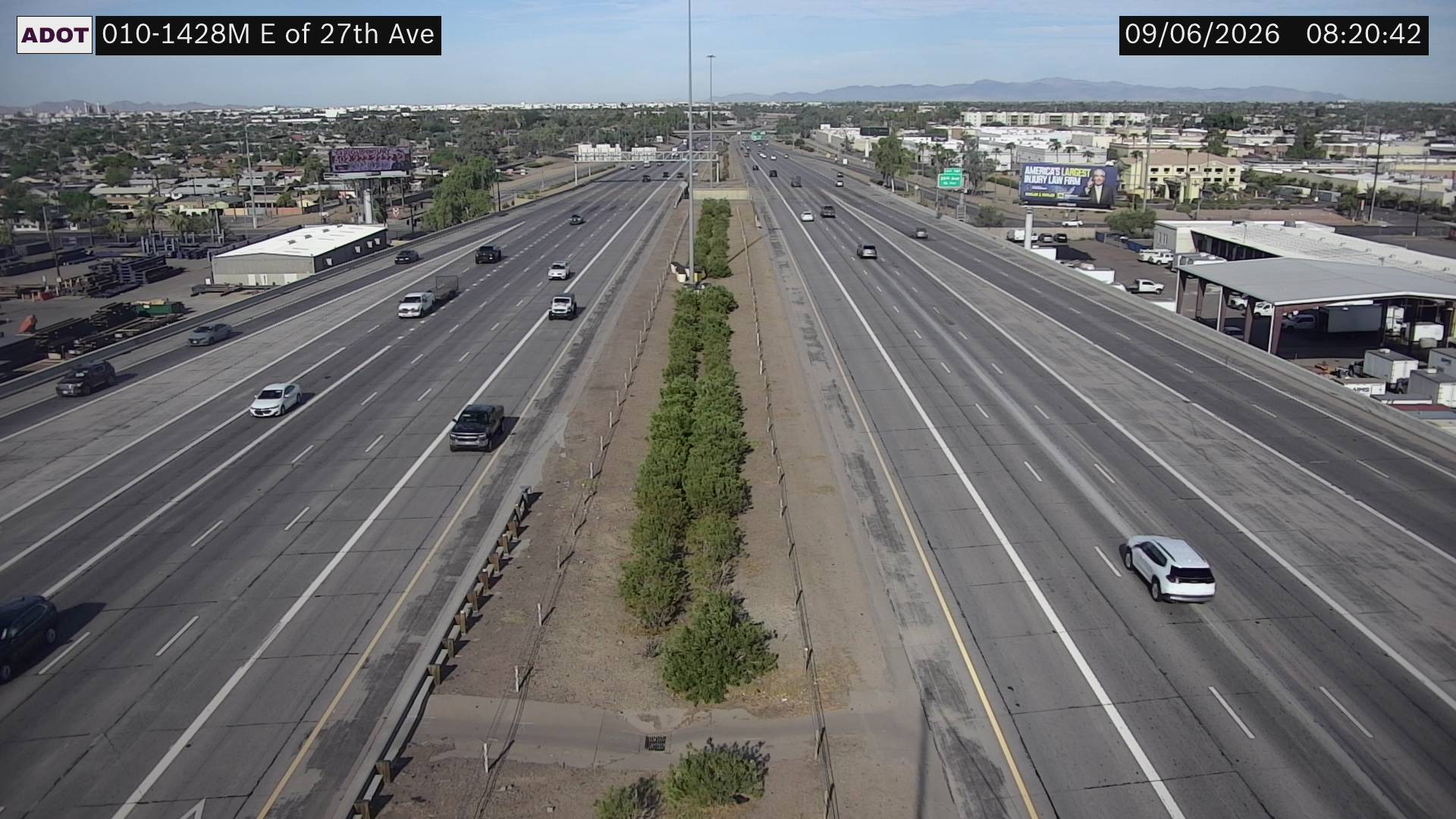 I-10 @E of 27th Ave live camera view