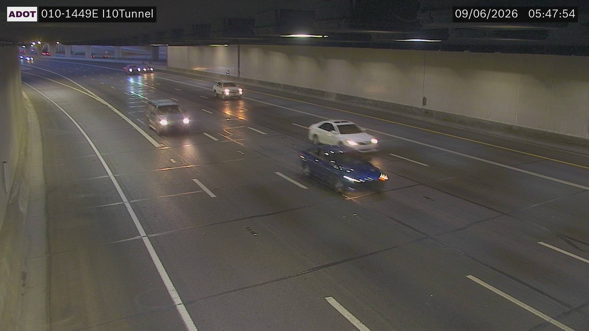 I-10 @Tunnel EB live camera view