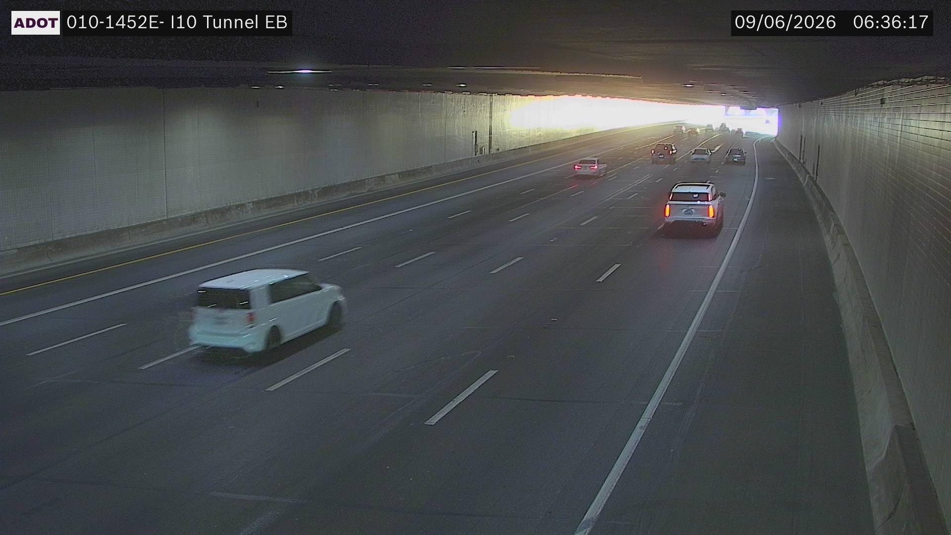 I-10 @Tunnel EB live camera view