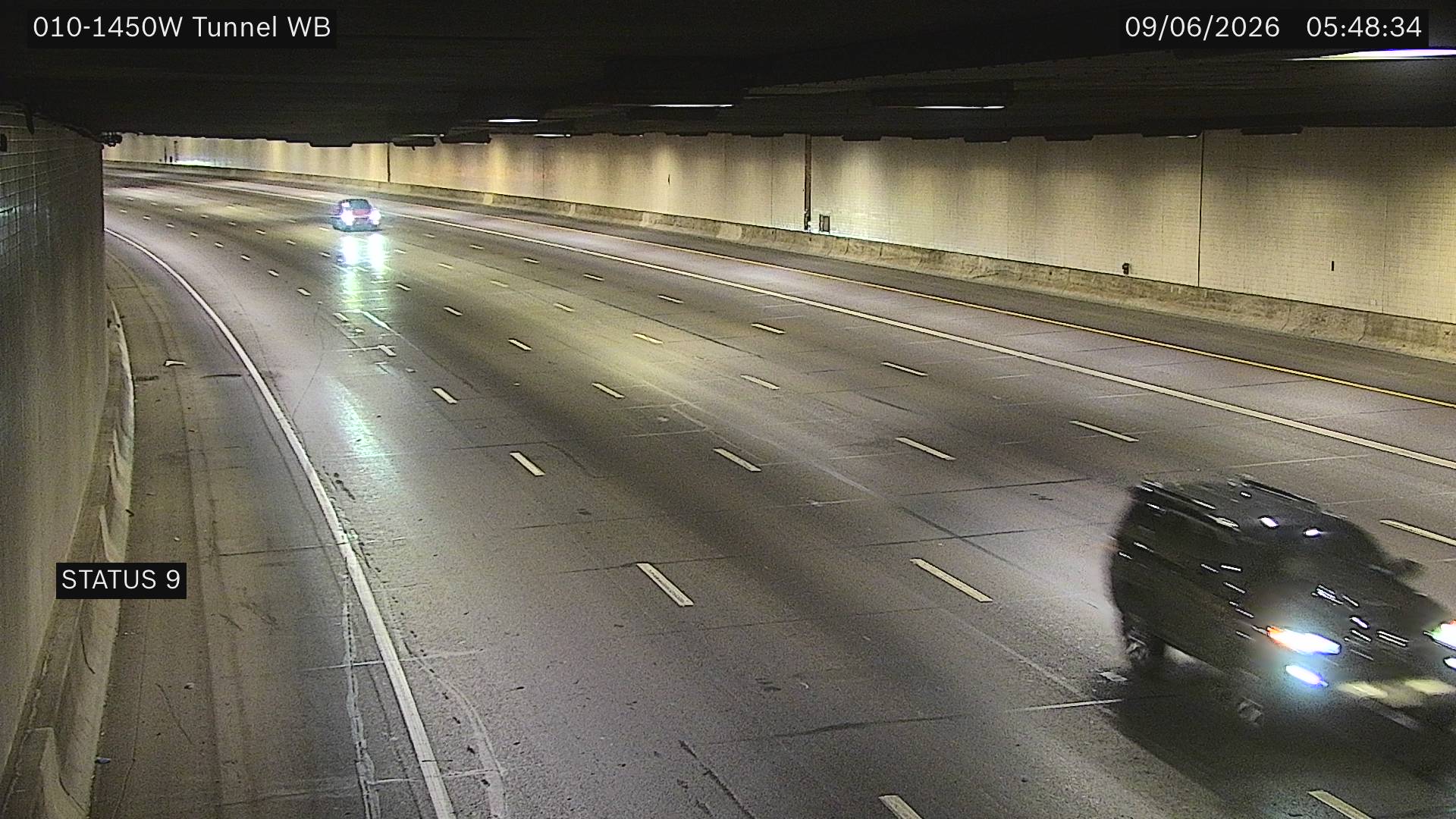 I-10 @Tunnel WB live camera view