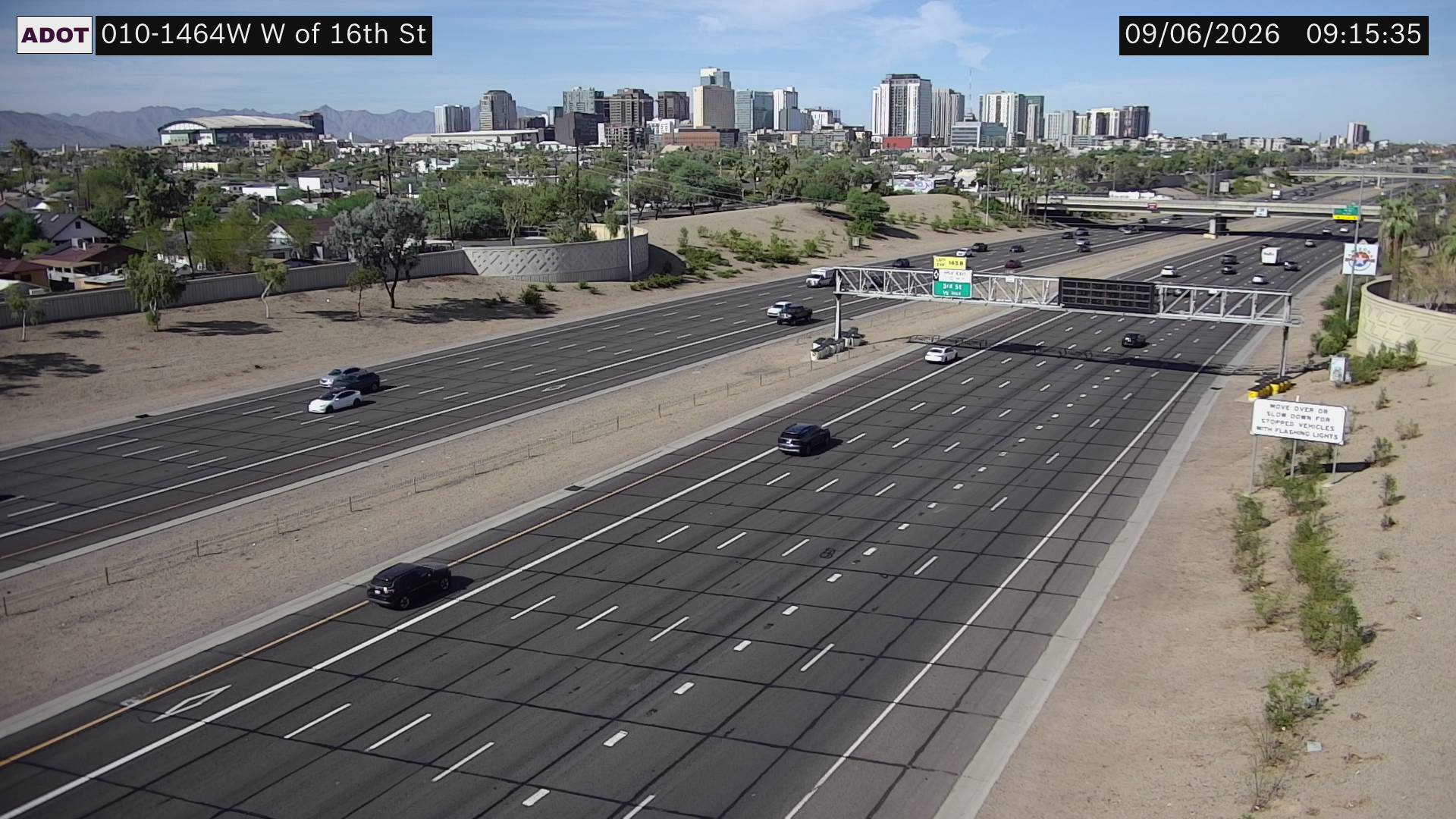 I-10 @W of 16th St live camera view