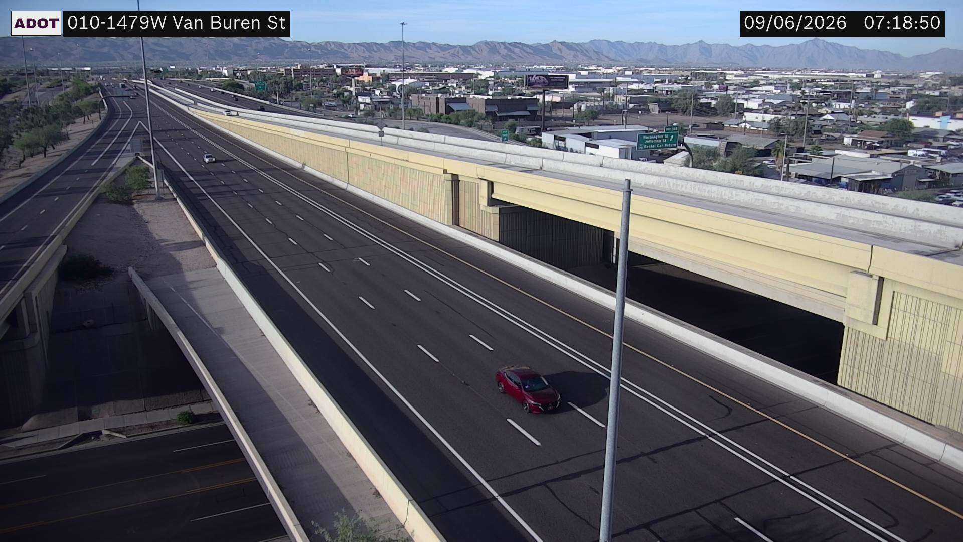 I-10 @Van Buren St live camera view