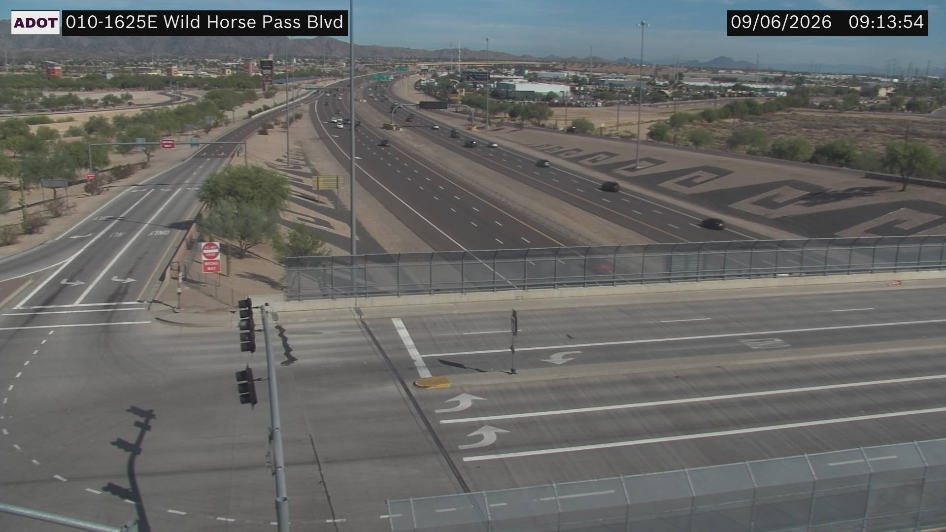 I-10 @Wild Horse Pass Blvd live camera view