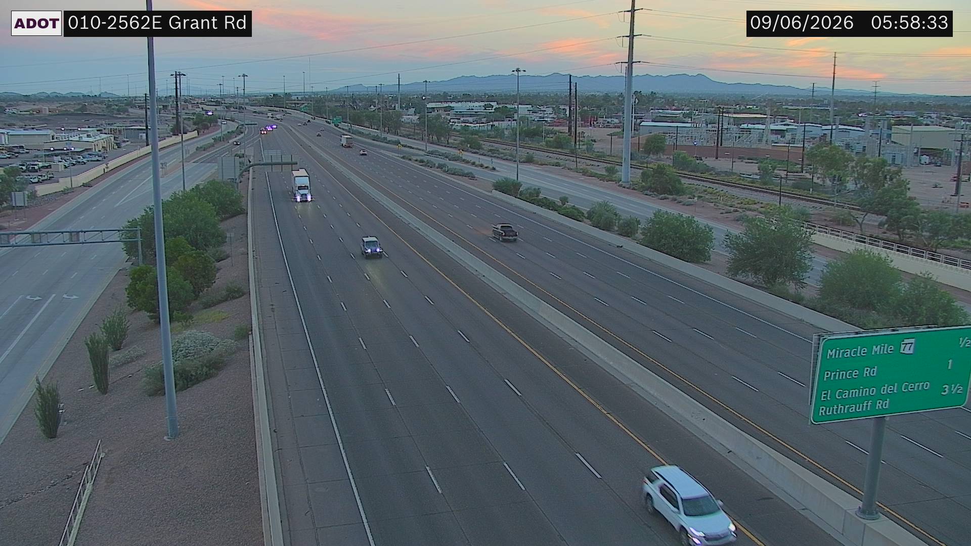 I-10 @Grant Rd live camera view