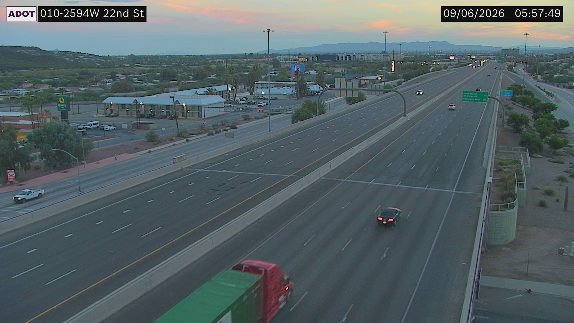 I-10 @22nd St live camera view