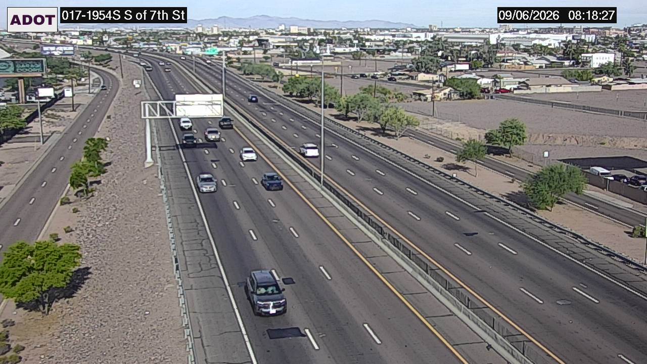 I-17 @S of 7th St live camera view