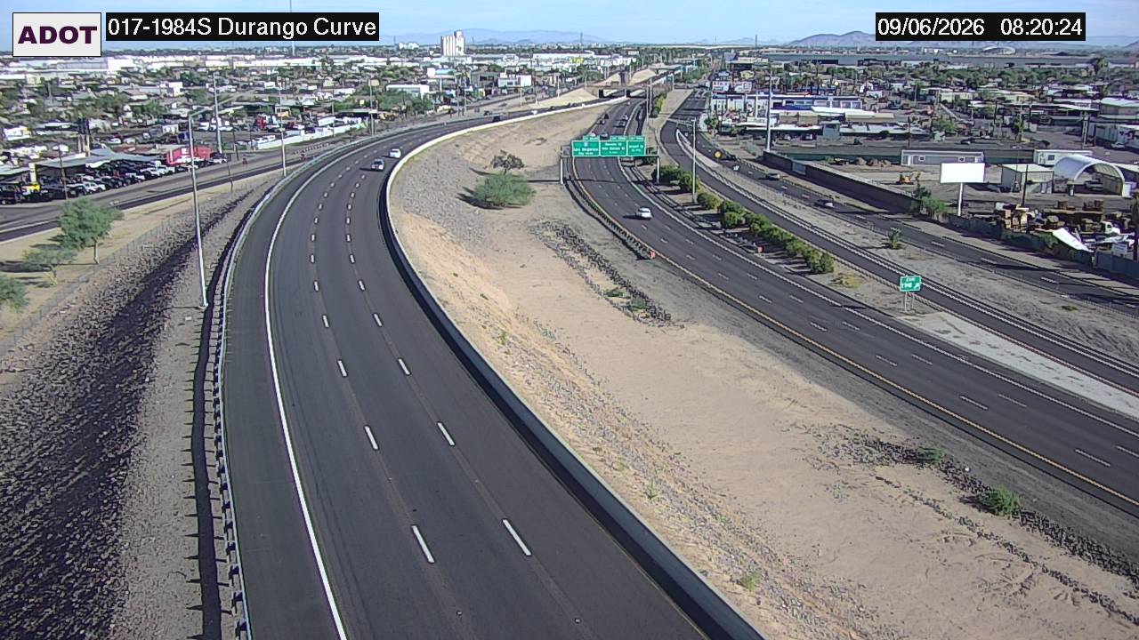 I-17 @Durango Curve live camera view