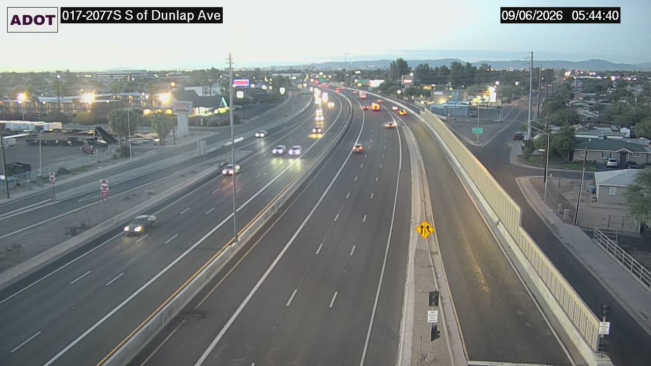 I-17 @S of Dunlap Ave live camera view