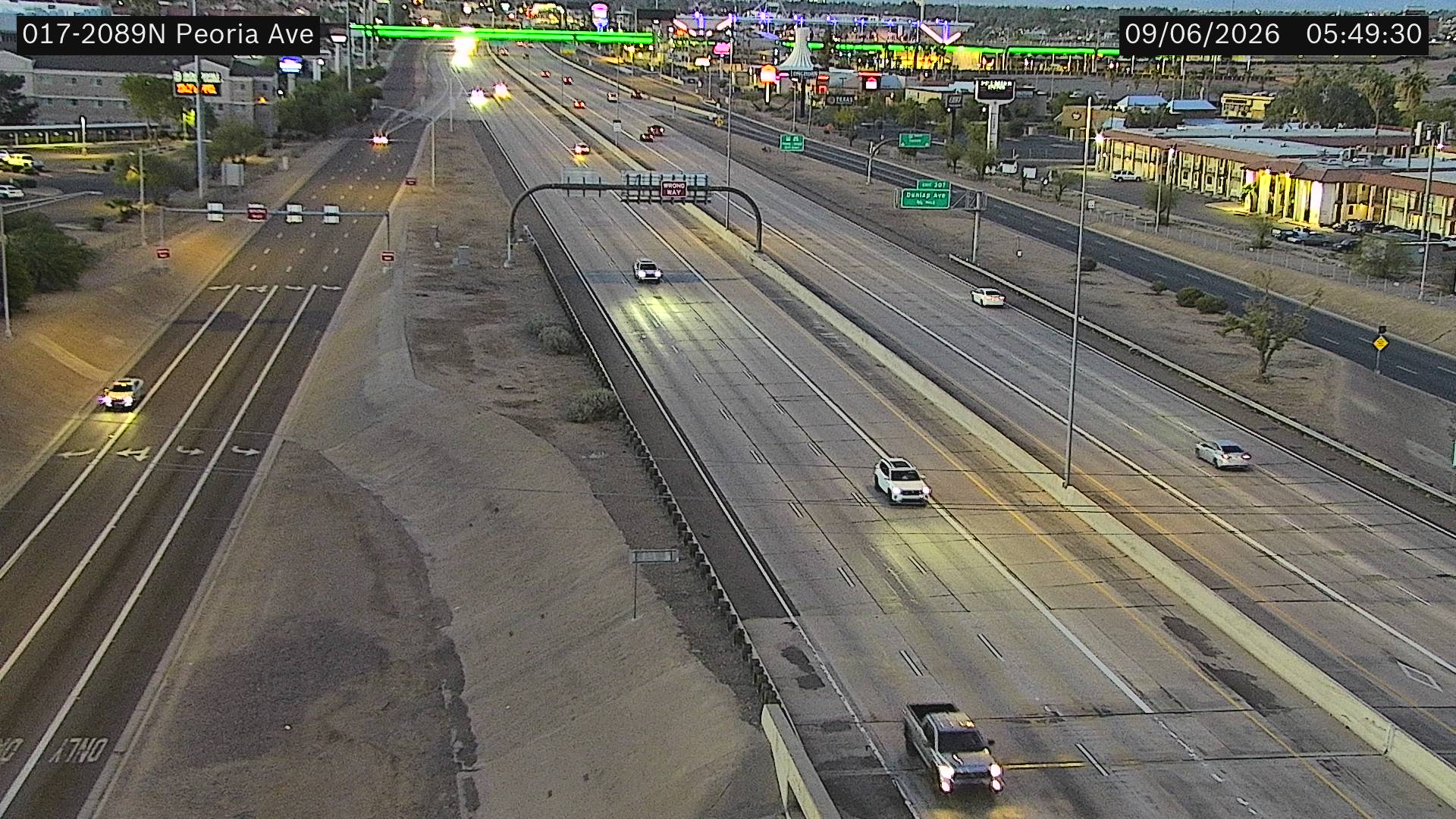 I-17 @Peoria Ave live camera view