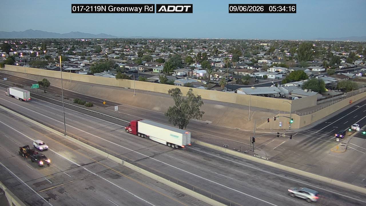 I-17 @Greenway Rd live camera view