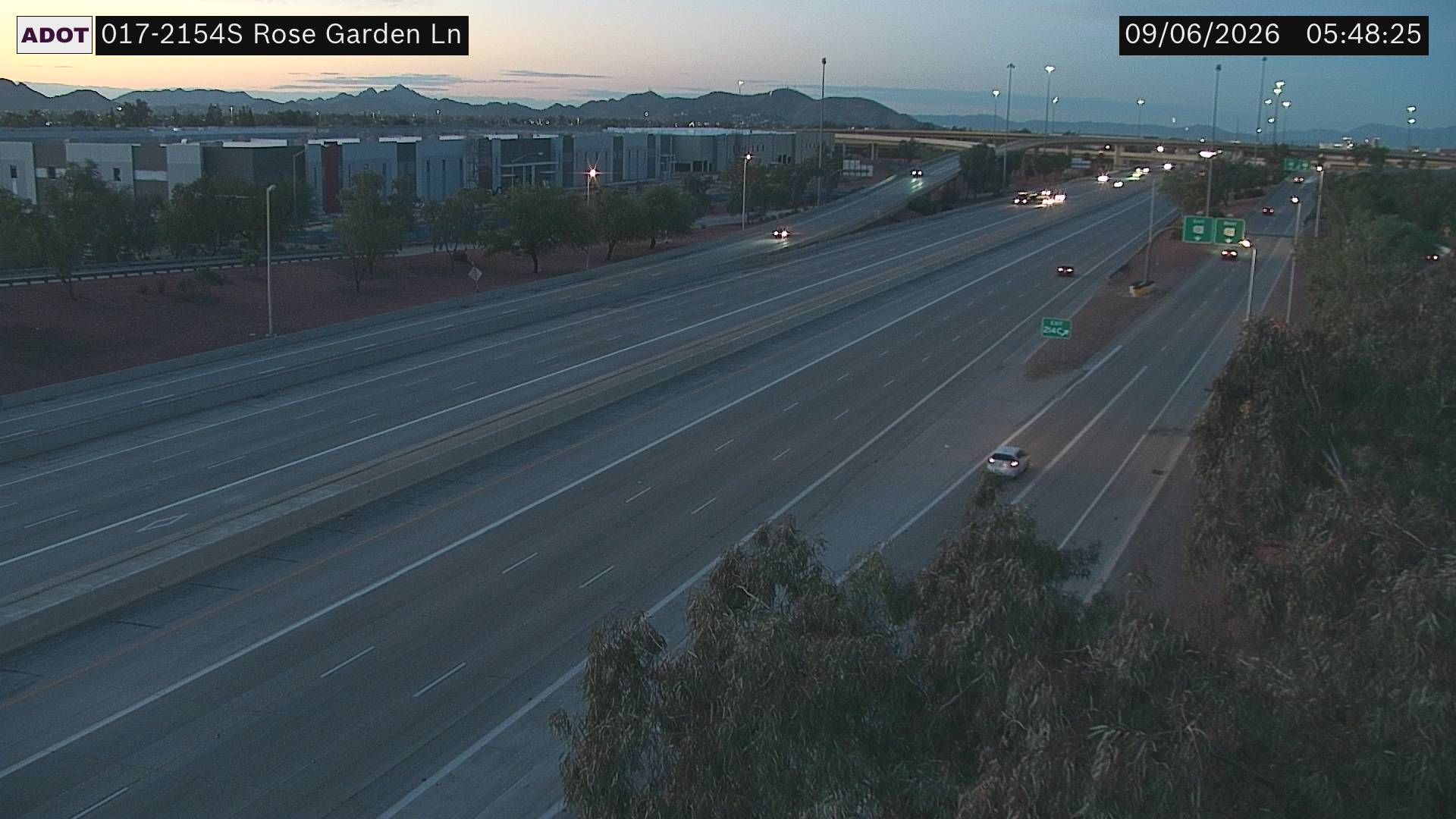 I-17 @Rose Garden Ln live camera view