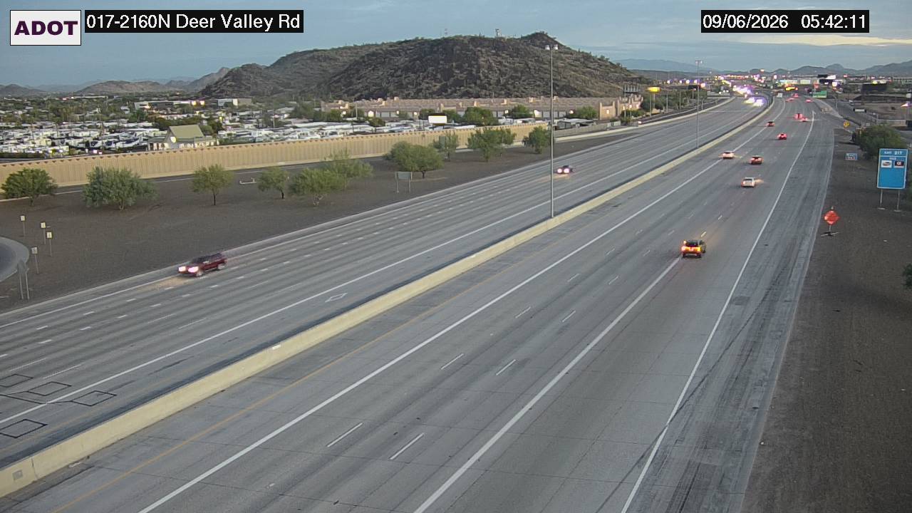 I-17 @Deer Valley Rd live camera view