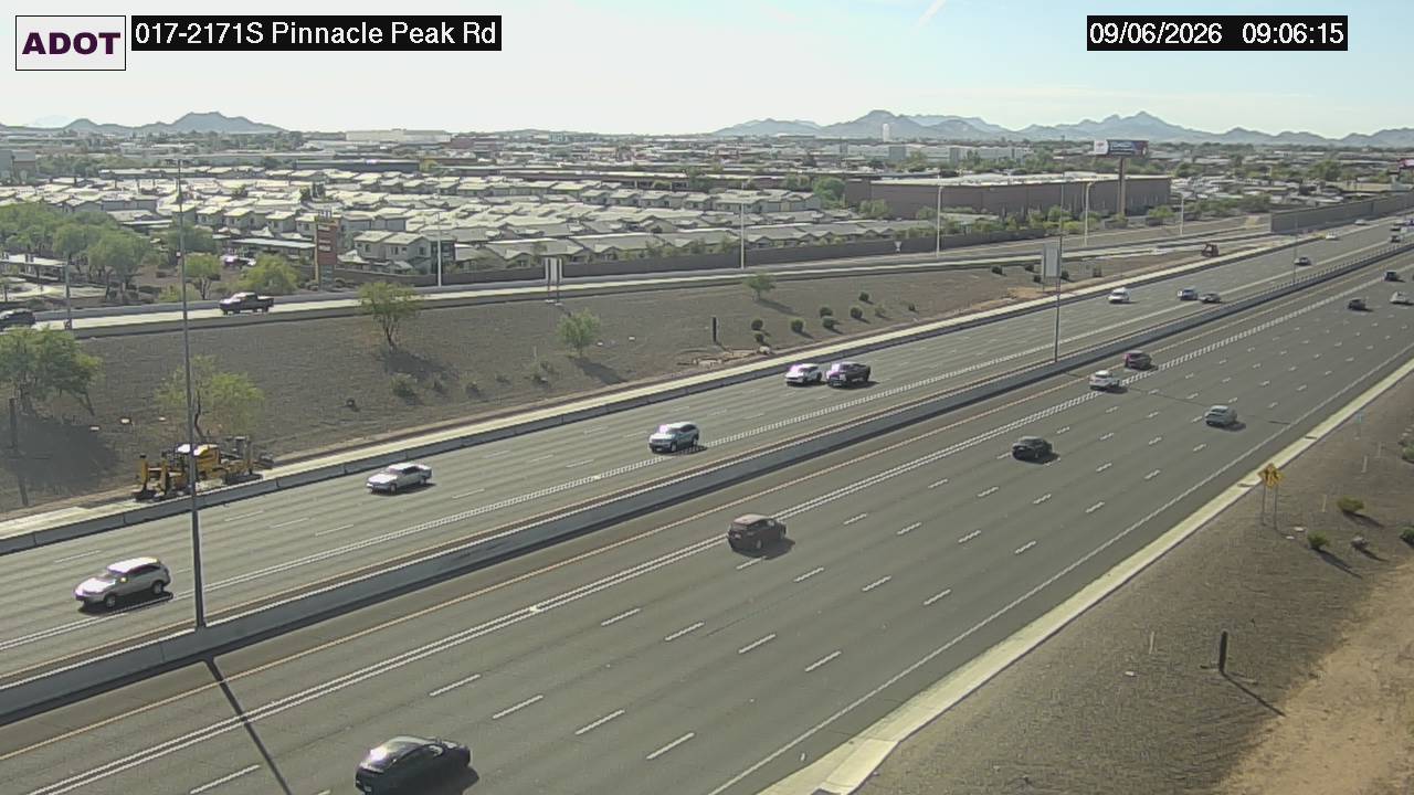 I-17 @Pinnacle Peak Rd live camera view