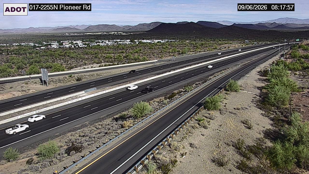 I-17 @Pioneer Rd live camera view