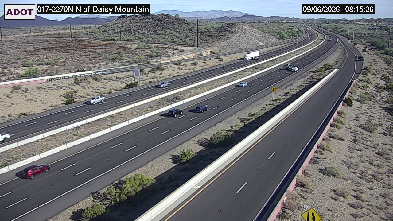I-17 @N of Daisy Mountain live camera view