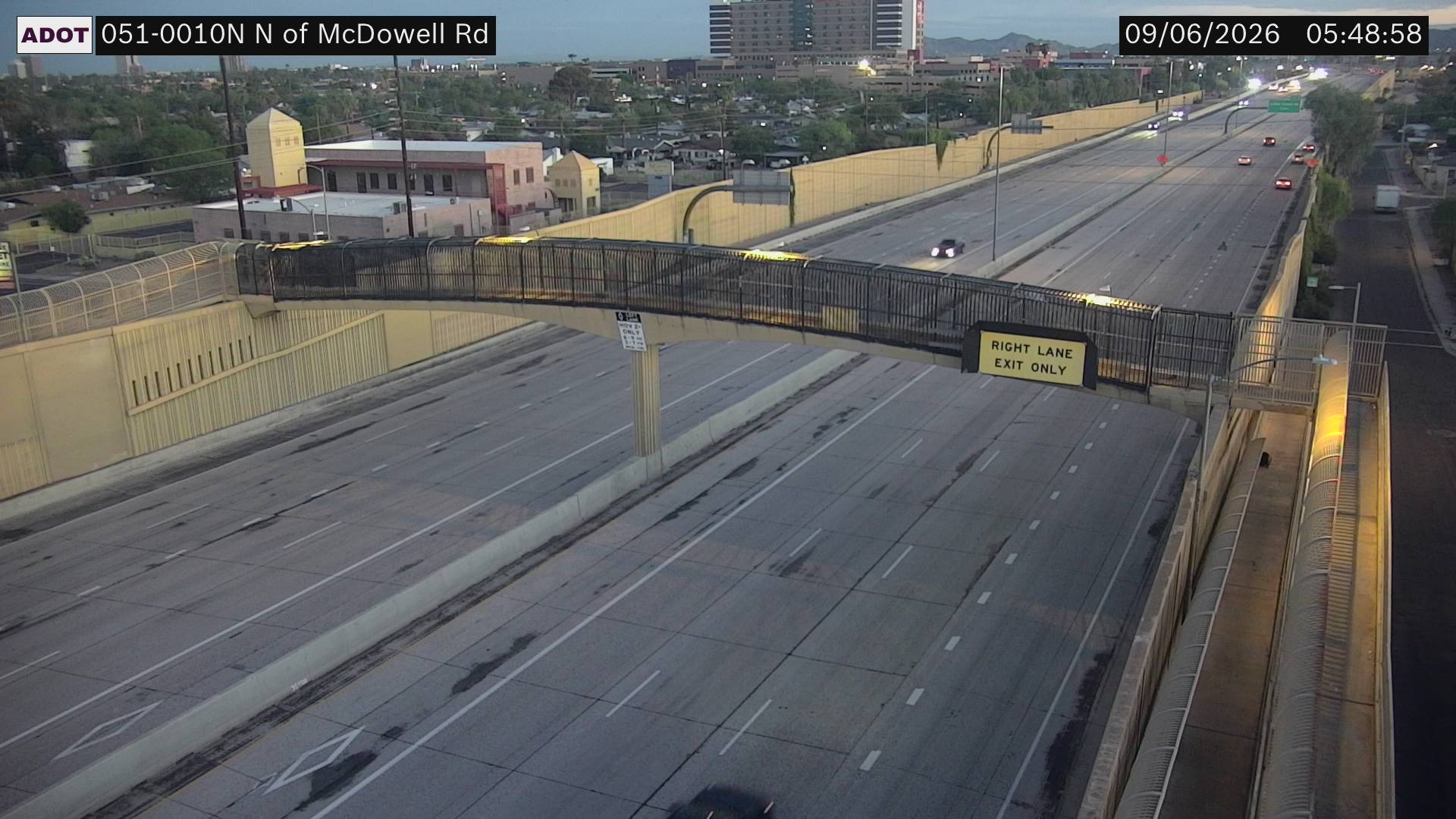 SR-51 @N of McDowell Rd live camera view