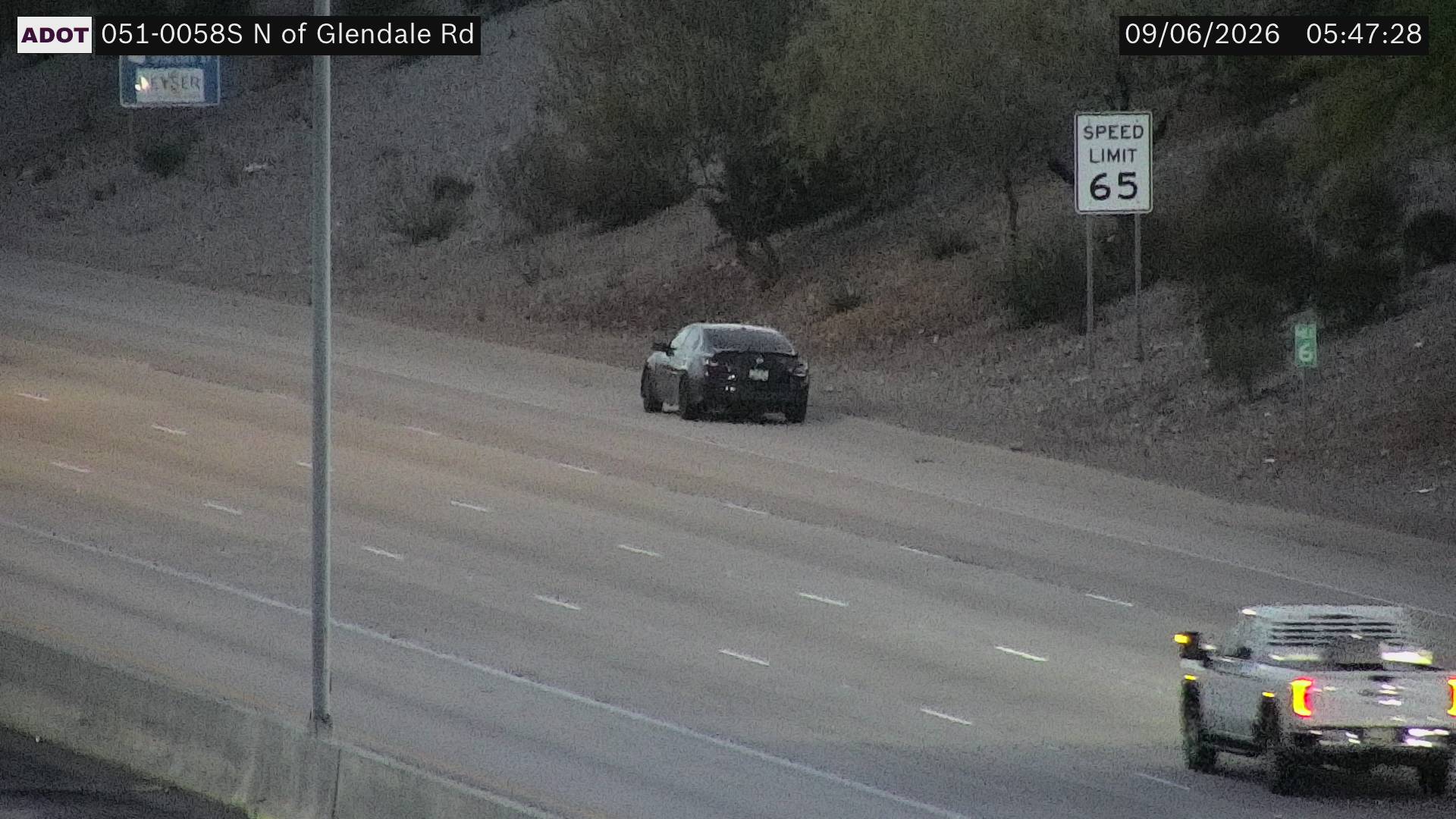 SR-51 @N of Glendale Rd live camera view