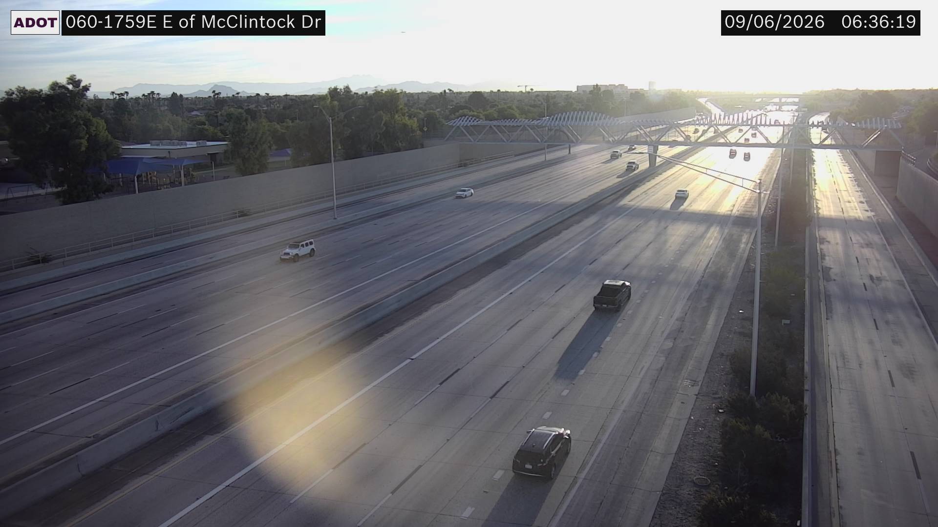 US-60 @E of McClintock Dr live camera view