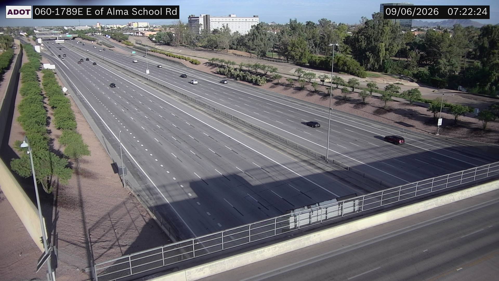 US-60 @E of Alma School Rd live camera view