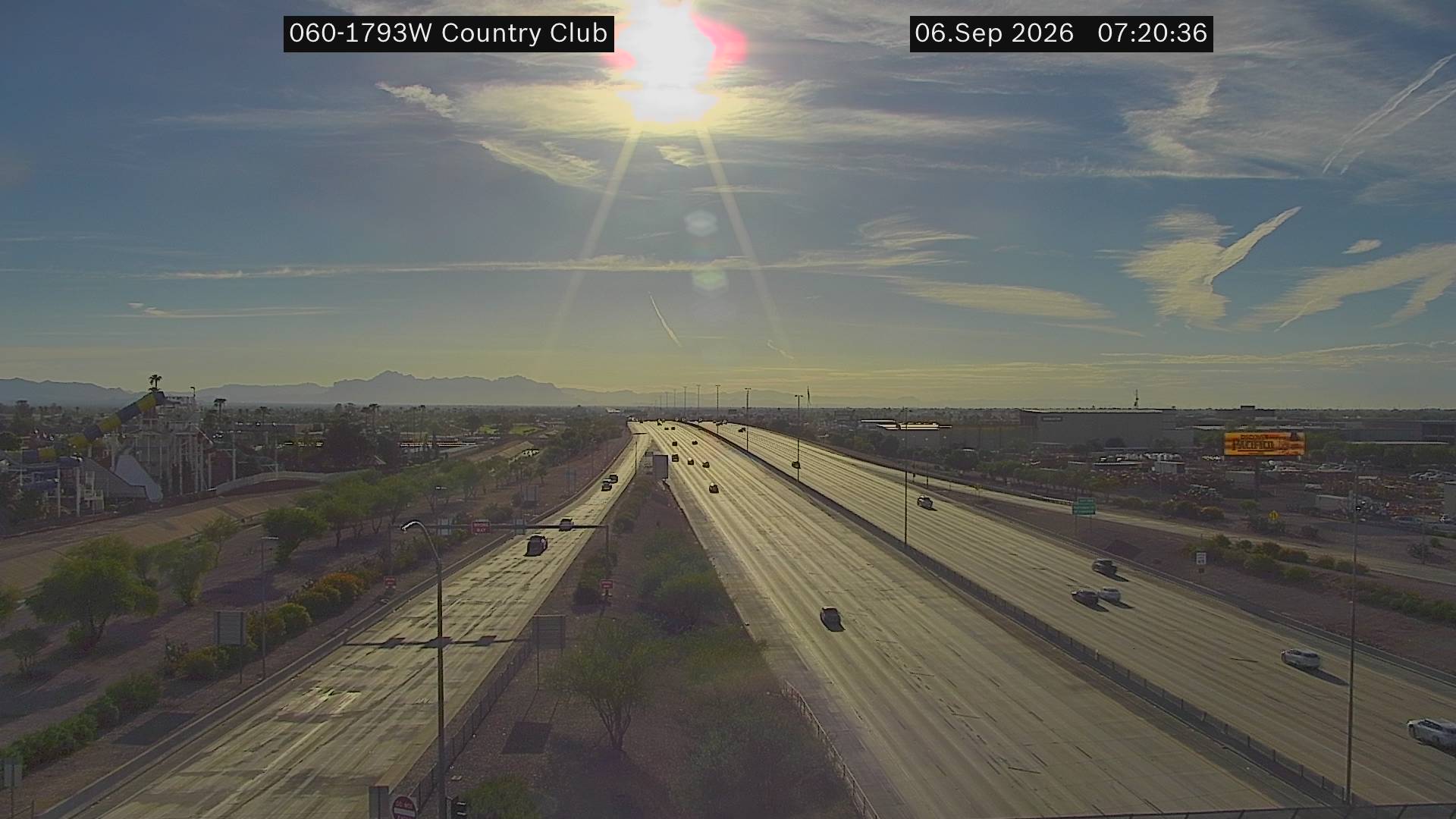 US-60 @Country Club Dr live camera view