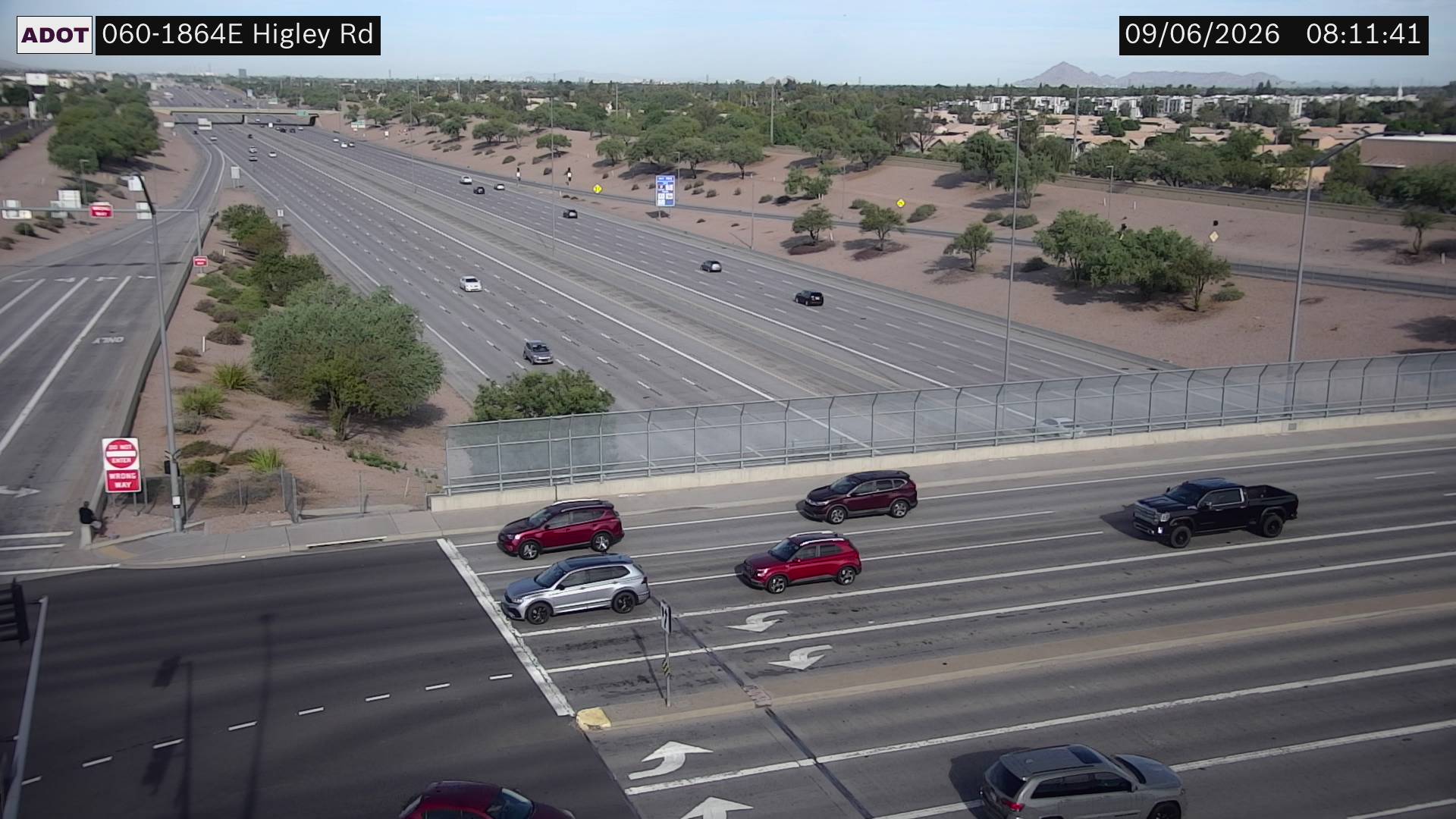 US-60 @Higley Rd live camera view