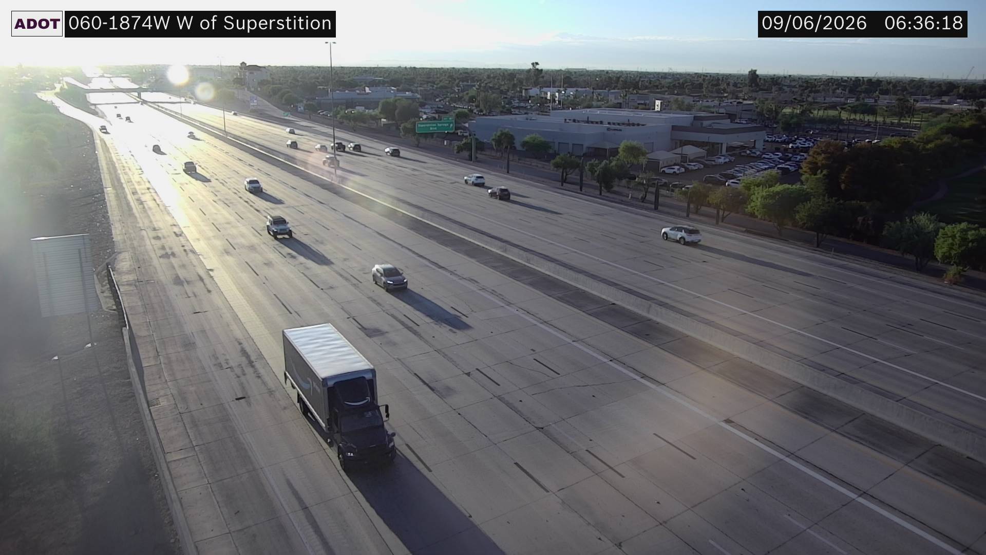 US-60 @W of Superstition live camera view