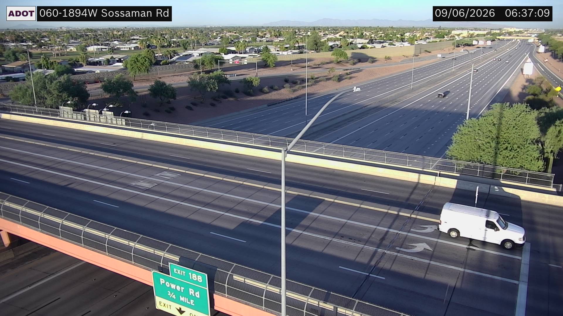 US-60 @Sossaman Rd live camera view