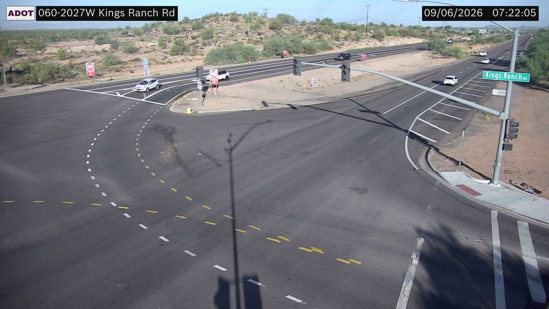 US-60 @Kings Ranch Rd live camera view